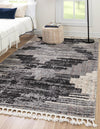 Navajo Sands Collection Area Rug -  Chaco Rectangle Fossil Gray  lifestyle 10