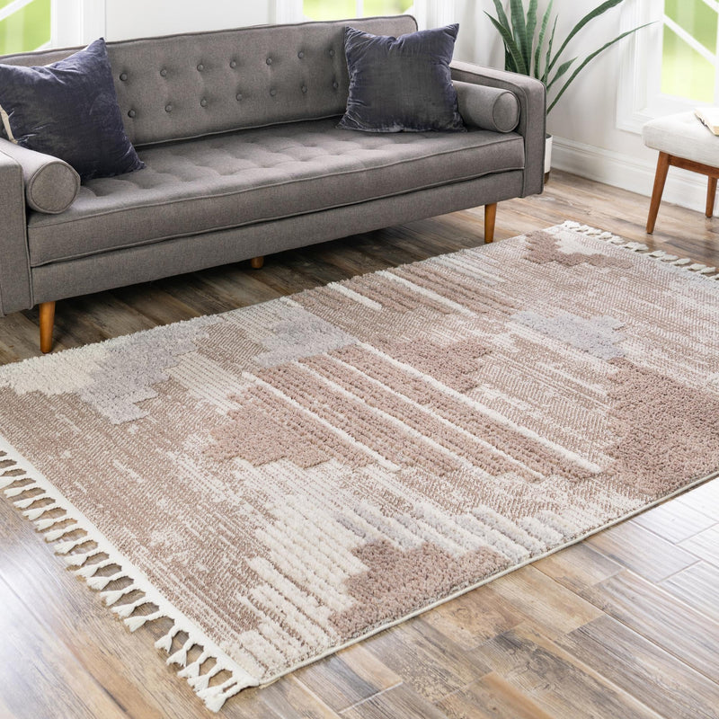 Navajo Sands Collection Area Rug -  Chaco Rectangle Sand  lifestyle 29