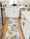 Meadow Breeze Collection Area Rug - Wildflower Runner Ivory  lifestyle 46