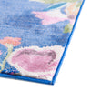 Meadow Breeze Collection Area Rug - Wildflower Rectangle Blue  lifestyle 11