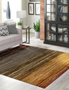 Bistro Lounge Collection Area Rug -  Cortado Square Beige  lifestyle 17