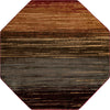 Bistro Lounge Collection Area Rug -  Cortado Octagon Beige  lifestyle 15