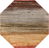 Bistro Lounge Collection Area Rug -  Cortado Octagon Beige  lifestyle 14