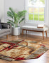 Bistro Lounge Collection Area Rug -  FlatWhite