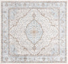 Mykonos Manor Collection Area Rug - Delos Square Blue  lifestyle 23