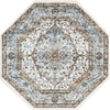 Mykonos Manor Collection Area Rug - Delos Octagon Blue  lifestyle 25