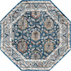 Mykonos Manor Collection Area Rug -  Paros Octagon Blue  lifestyle 50