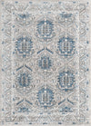 Mykonos Manor Collection Area Rug -  Paros Rectangle Gray Main