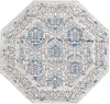 Mykonos Manor Collection Area Rug -  Paros Octagon Gray  lifestyle 33