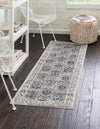 Mykonos Manor Collection Area Rug -  Paros Runner Gray  lifestyle 64