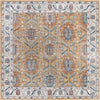 Mykonos Manor Collection Area Rug -  Paros Square Mustard Yellow  lifestyle 38