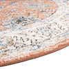 Mykonos Manor Collection Area Rug -  Paros Oval Salmon Pink  lifestyle 121