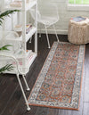 Mykonos Manor Collection Area Rug -  Paros Runner Salmon Pink  lifestyle 69