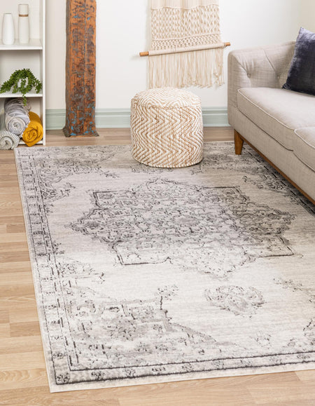 Mykonos Manor Collection Area Rug -  Tinos (Ivory)