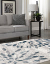 Savannah Elegance Collection Area Rug -  Riverfront Oval Gray  lifestyle 34