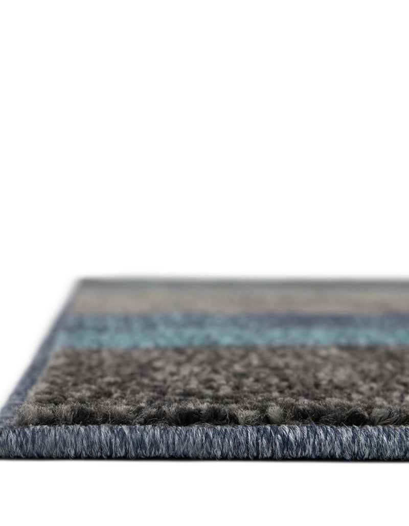 Autumn Meadow Collection Area Rug -  Sycamoreside (Blue Gray) Rectangle Blue Gray  lifestyle 6