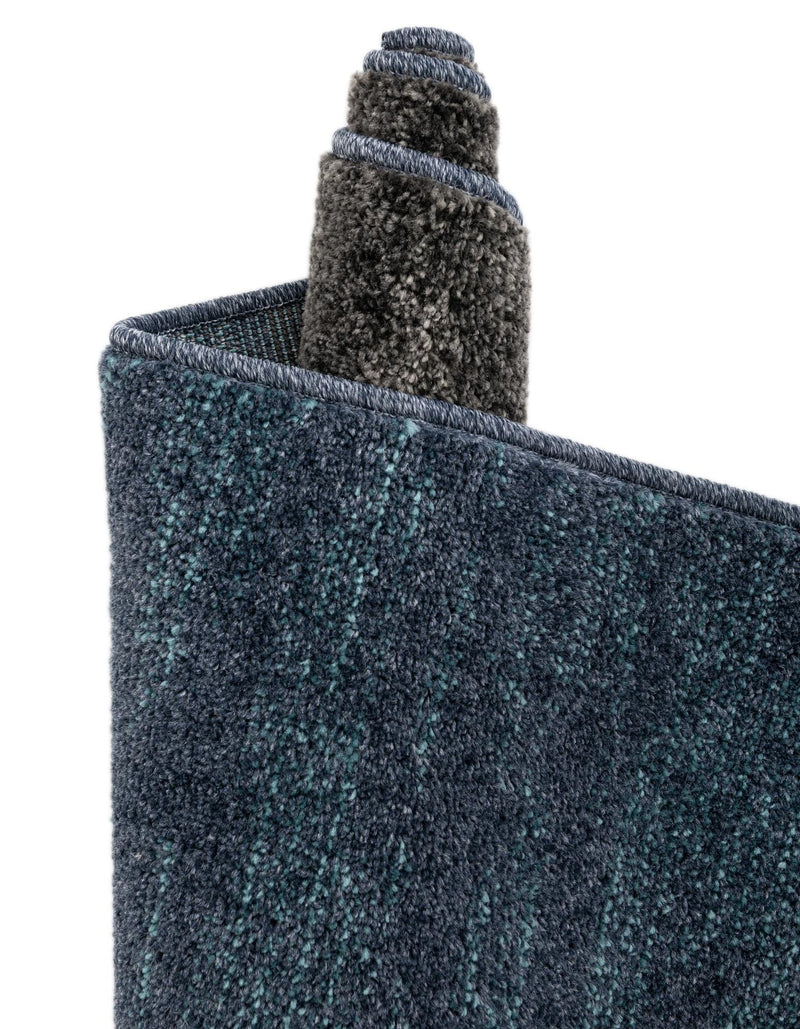 Autumn Meadow Collection Area Rug -  Sycamoreside (Blue Gray) Rectangle Blue Gray  lifestyle 10