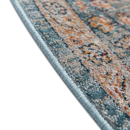 Coastal Haven Collection Area Rug - Seabreeze (Blue)