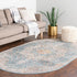 Coastal Haven Collection Area Rug - Seabreeze (Blue)