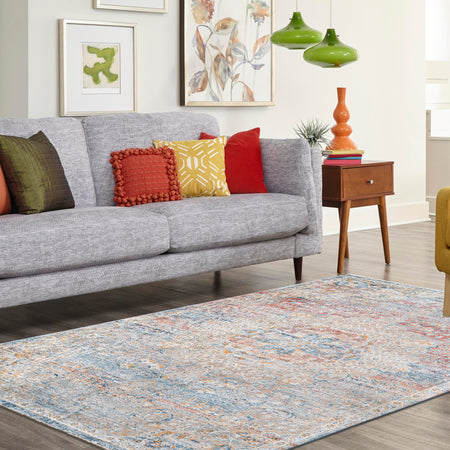 Coastal Haven Collection Area Rug - Seabreeze (Multi)