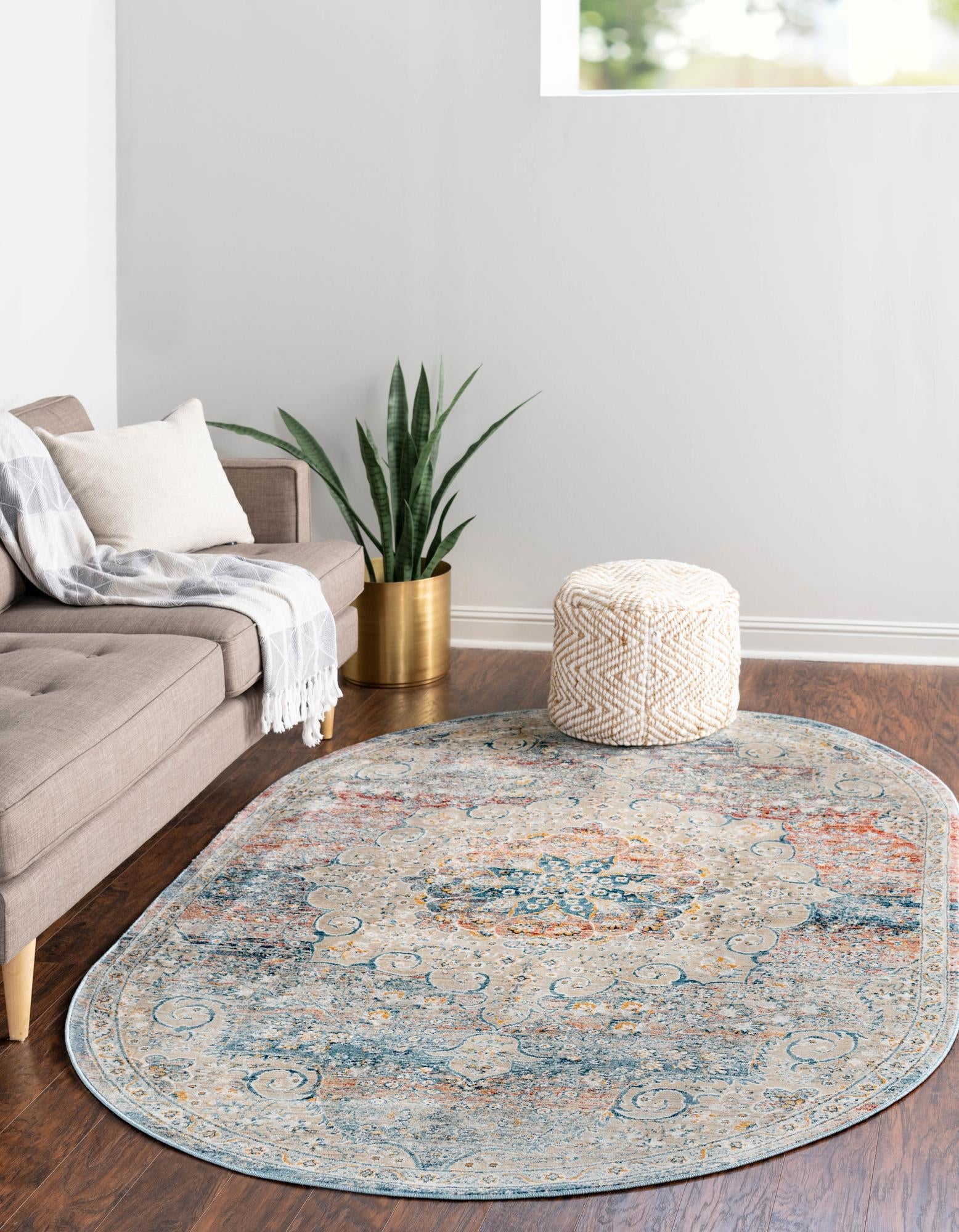 Coastal Haven Collection Area Rug - Seabreeze (Multi)