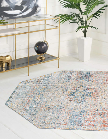 Coastal Haven Collection Area Rug - Seabreeze (Multi)