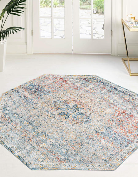 Coastal Haven Collection Area Rug - Seabreeze (Multi)