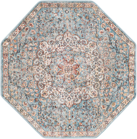 Coastal Haven Collection Area Rug - Seabreeze (Multi)