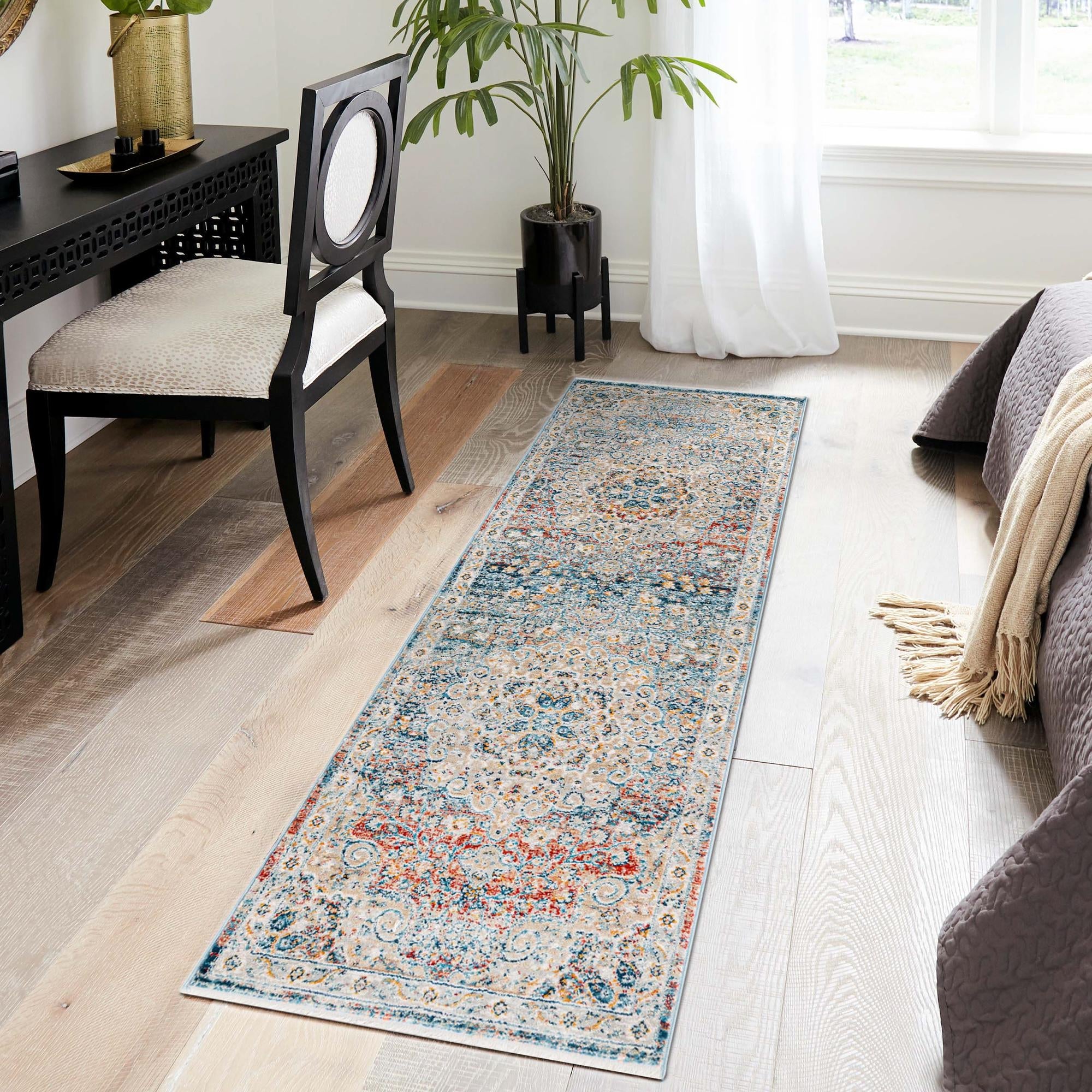 Coastal Haven Collection Area Rug - Seabreeze (Multi)