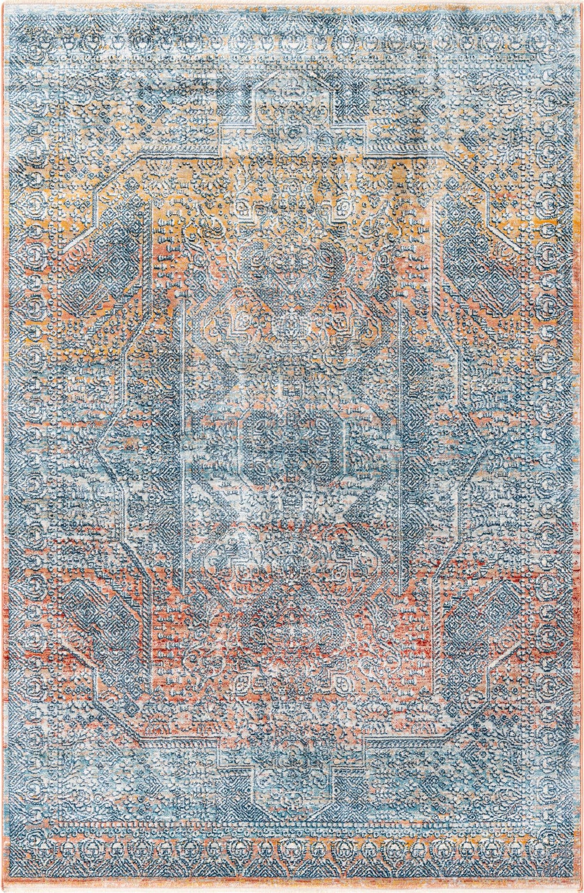 Coastal Haven Collection Area Rug -  Oceania Rectangle Multi Main