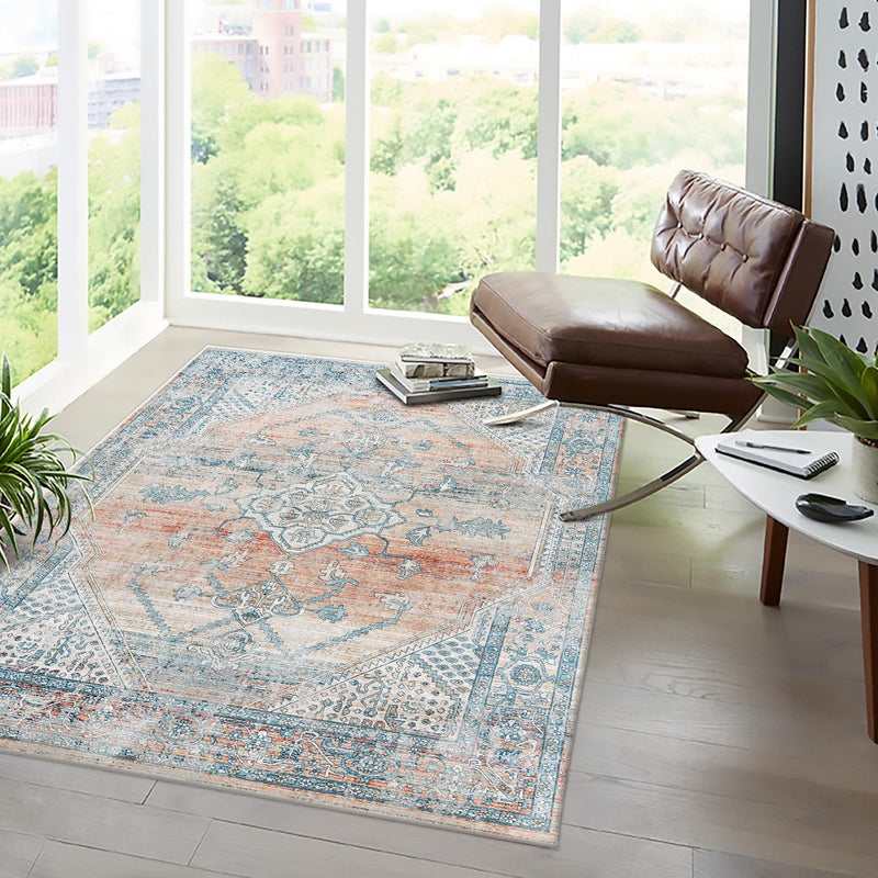 Coastal Haven Collection Area Rug -  Marina Rectangle Multi  lifestyle 35