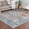 Coastal Haven Collection Area Rug -  Marina Square Multi  lifestyle 169