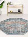 Coastal Haven Collection Area Rug -  Marina Octagon Multi  lifestyle 61