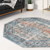 Coastal Haven Collection Area Rug -  Marina Octagon Multi  lifestyle 101