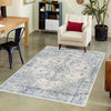 Coastal Haven Collection Area Rug -  Marina Rectangle Gray  lifestyle 34