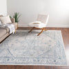 Coastal Haven Collection Area Rug -  Marina Square Gray  lifestyle 93