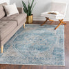 Coastal Haven Collection Area Rug -  Marina Rectangle Blue  lifestyle 36