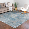 Coastal Haven Collection Area Rug -  Marina Square Blue  lifestyle 103