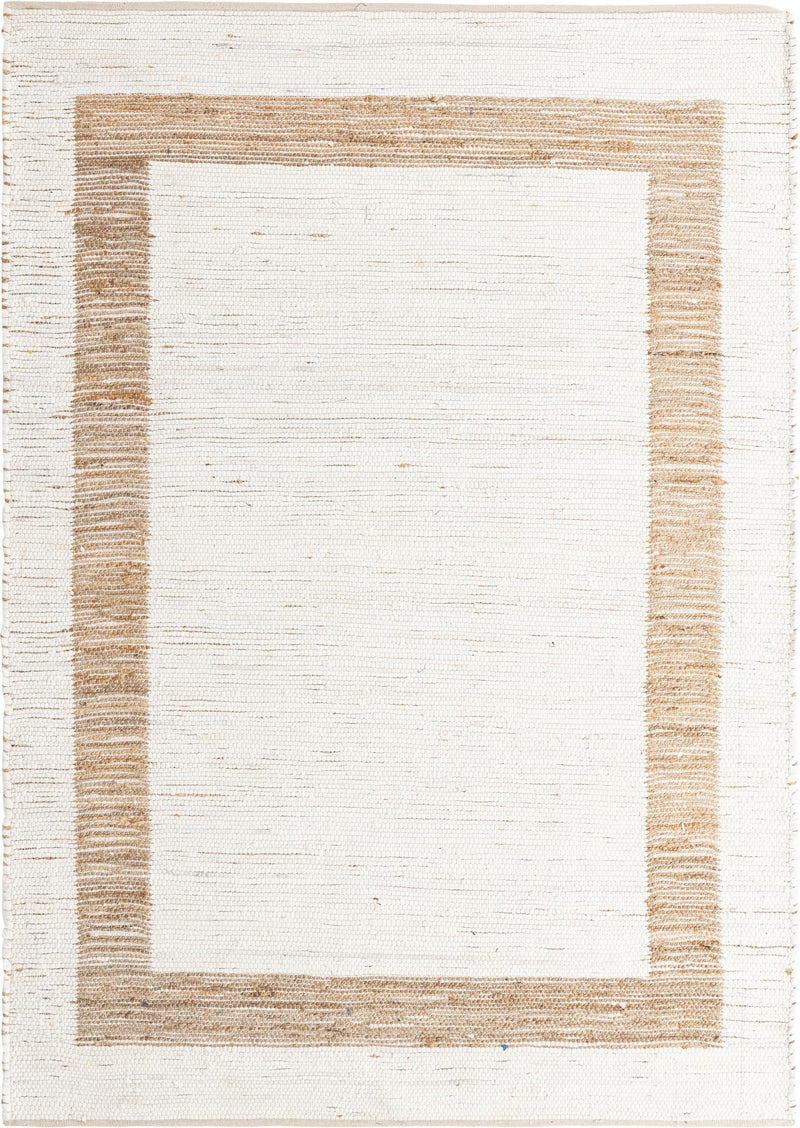 Osian Looms Collection Area Rug - Durham Rectangle Natural  lifestyle 2