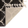 Cozy Cove Shag Collection Area Rug - Marina Rectangle Black and White  lifestyle 22