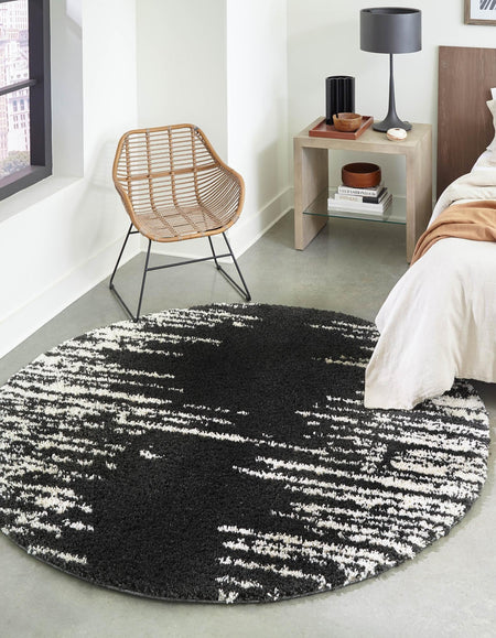 Tranquil Tides Shag Collection Area Rug - Marina