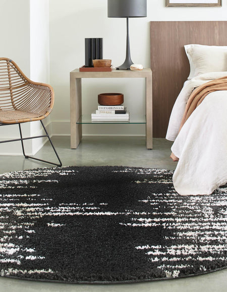 Tranquil Tides Shag Collection Area Rug - Marina