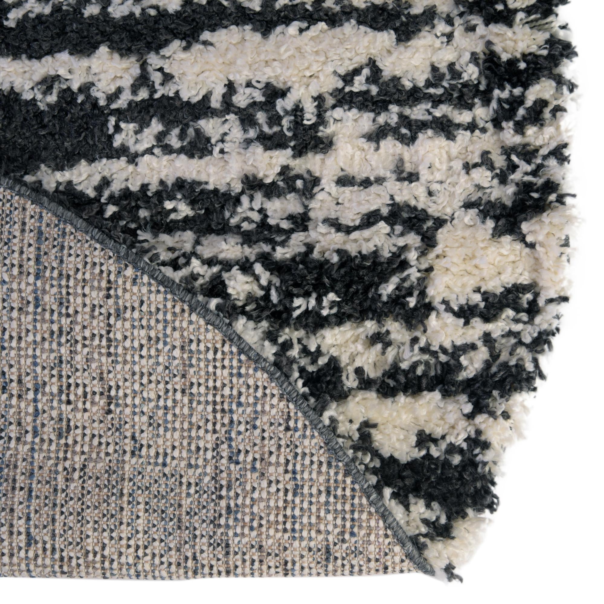 Tranquil Tides Shag Collection Area Rug - Marina