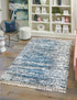 Tranquil Tides Shag Collection Area Rug - Marina