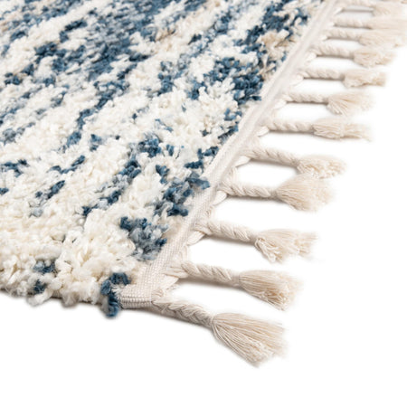 Tranquil Tides Shag Collection Area Rug - Marina