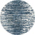 Tranquil Tides Shag Collection Area Rug - Marina Round Blue  lifestyle 36