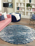 Tranquil Tides Shag Collection Area Rug - Marina