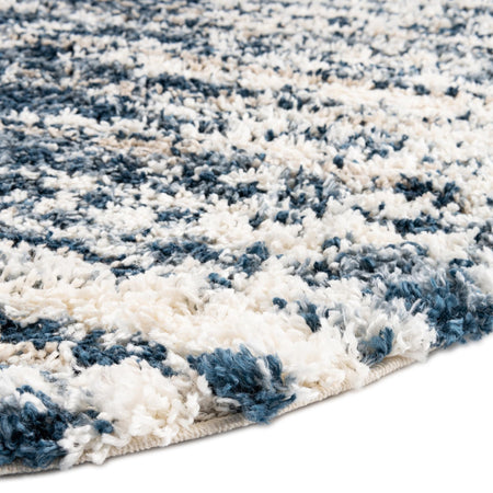 Tranquil Tides Shag Collection Area Rug - Marina