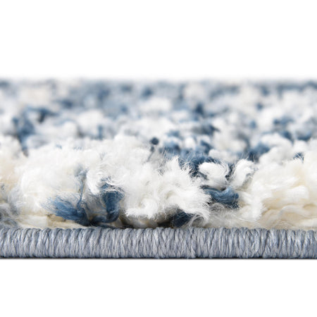 Tranquil Tides Shag Collection Area Rug - Marina