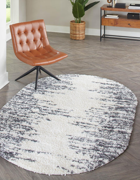 Tranquil Tides Shag Collection Area Rug - Marina